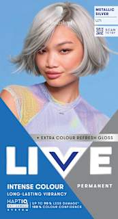Intense Colour Permanente Coloration Urban Metallics - Nr. U71 Metallic Silver Schwarzkopf LIVE