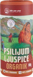 PSILIJUM LJUSPICE ORGANIK We are one