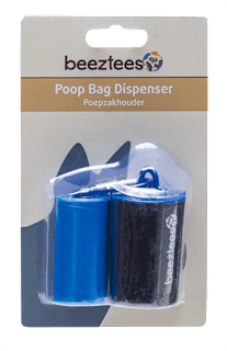 Set z nosilcem in vrečkami za pasje iztrebke beeztees