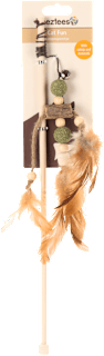 Igrača za mačke - palica s peresi beeztees