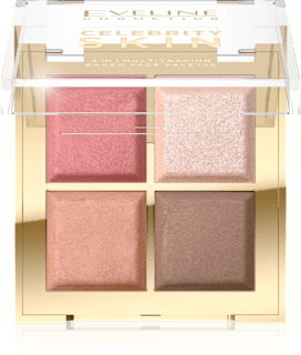 Večnamenska paleta za konturiranje 4 v 1 Celebrity Skin  EVELINE COSMETICS