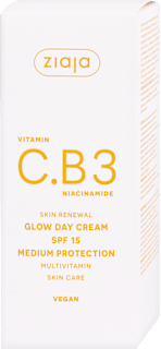 Dnevna krema za lice Vitamin C.B3, SPF 15 ziaja