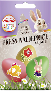 Press naljepnice za jaja Dekoracije