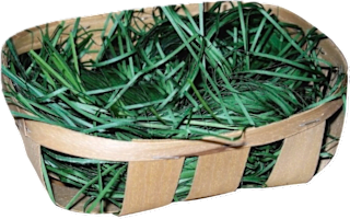 Košarica s travom Dekoracije