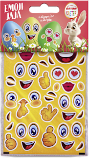 Naljepnice za jaja Emoji Dekoracije