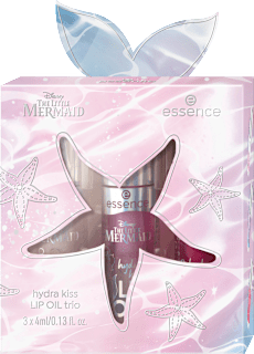 Disney The Little Mermaid sada olejů na rty hydra kiss essence