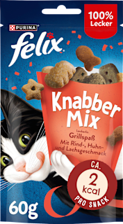 Snack für Katzen, Knabbermix, Grillspaß Felix