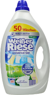 Detergent rufe lichid Regular 50 spălări Weißer Riese