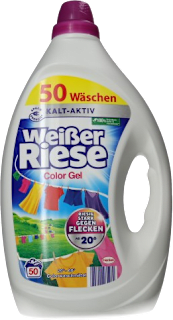 Detergent rufe lichid Color 50 spălări Weißer Riese