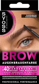 Augenbrauenfarbe Dunkelbraun  4-1 syoss
