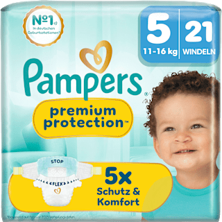 Windeln Premium Protection Gr. 5 (11-16 kg) Pampers premium protection