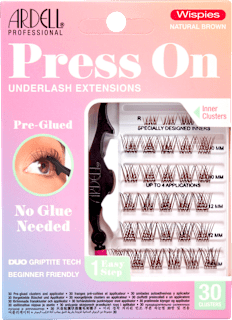 Künstliche Wimpern Wispies Press On Natural Brown ARDELL