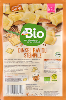 Ravioli od spelte punjeni vrganjima dmBio