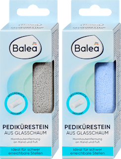 Pedikűrkő habüvegből, többféle Balea