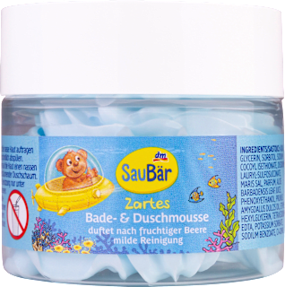 koupelová a sprchová pěna SauBär