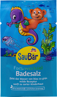 sůl do koupele, zelená SauBär