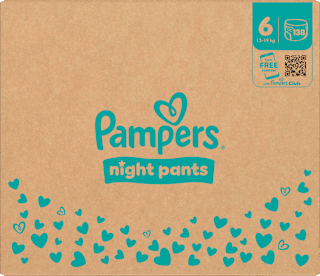 Baby Pants Night Gr. 6 (13+ kg) Monatsbox Pampers night pants