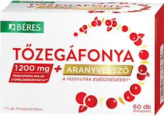 Tőzegáfonya aranyvesszővel filmtabletta Béres