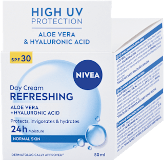 Osvežilna dnevna krema Refreshing, ZF 30 NIVEA