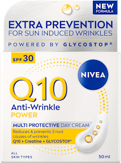 Q10 Power zpevňující denní krém proti vráskám SPF 30 NIVEA