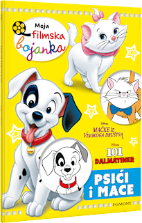 Bojanka Moja filmka bojanka – Psići i mace EGMONT