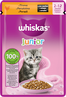 Junior hrana za mačiće perad Whiskas