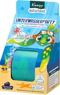koupelová bomba Unterwasser Party Kneipp Naturkind