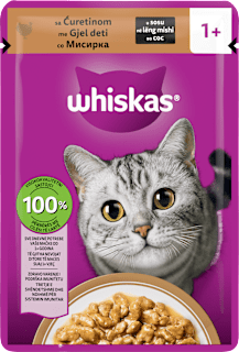 Mokra hrana za mačke - puretina Whiskas