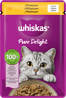 Pure Delight mokra hrana za mačke - piletina Whiskas