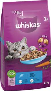 Suha hrana za odrasle mačke – tuna Whiskas