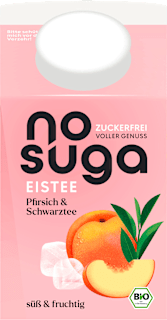 Eistee, Pfirsich & Schwarztee nosuga