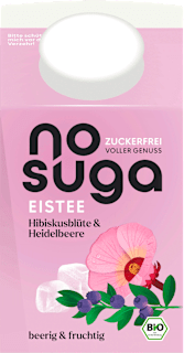 Eistee, Hibiskusblüte & Heidelbeere  nosuga