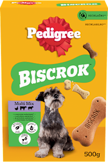 Multi Biscrok keksići za sve uzraste pasa – mesni okus Pedigree