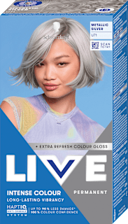 Tartós hajfesték, ezüst metál U71 Schwarzkopf LIVE