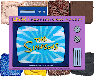 Lidschattenpalette Simpsons The Family Mania NYX PROFESSIONAL MAKEUP