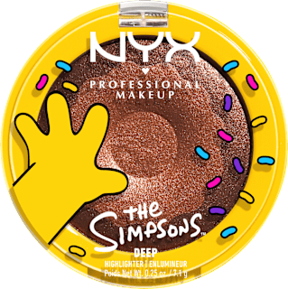 Highlighter Simpsons Homer Donut Glazed Over Deep NYX PROFESSIONAL MAKEUP