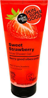 Ragyogásfokozó tusfürdő Sweet Strawberry SKIN SUPER GOOD