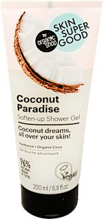 Bőrpuhító tusfürdő Coconut Paradise SKIN SUPER GOOD