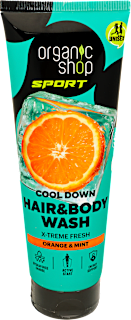 Sampon és tusfürdő 2in1 Sport Cool Down organic shop