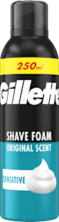 Pena na holenie na citlivú pleť Sensitive Gillette