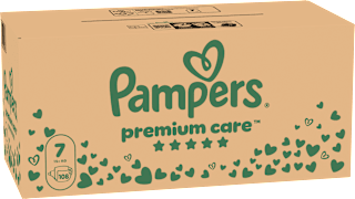 Plienky veľkosť 7 (15 kg+) - mesačné balenie Pampers Premium Care