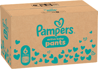 Plienkové nohavičky veľkosť 6 (13-19 kg) Monthly Box Pampers active baby