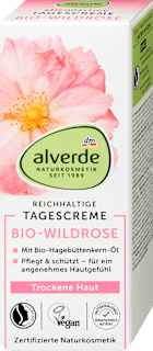 denni pletový krém šípková růže alverde NATURKOSMETIK