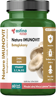 Nature IMUNOVIT s betaglukany  astina pharm