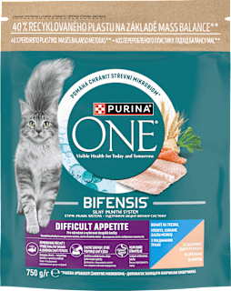 Száraz macskaeledel, tőkehallal és pisztránggal PURINA ONE