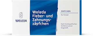 Weleda Fieber- und Zahnungszäpfchen für Kinder WELEDA