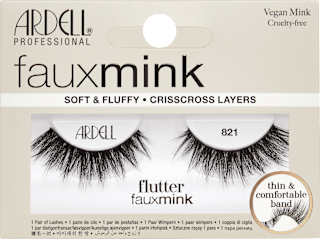 Künstliche Wimpern Fauxmink 821 Flutter (1 Paar) ARDELL
