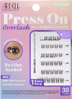 Künstliche Wimpern Natural 110 Press On Overlash ARDELL
