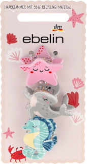 Haarklammern-Set Meerestiere ebelin