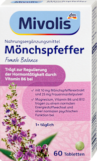 Tabletten Mönchspfeffer Female Balance Mivolis
